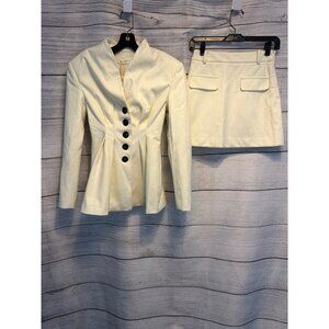 NWT Commense Tailored Two Piece Skirt Suit Size ZS